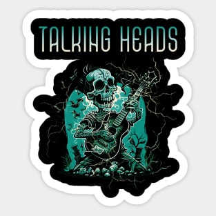 TALKING HEADS BAND Sticker